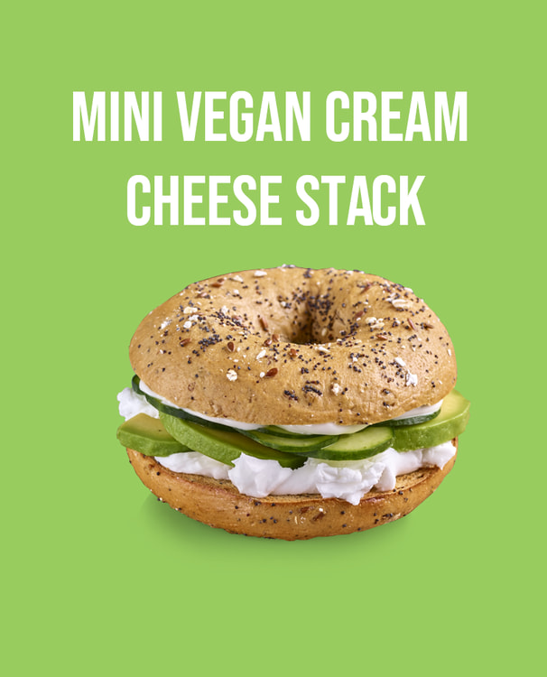 VEGAN CREAM CHEESE STACK MINI