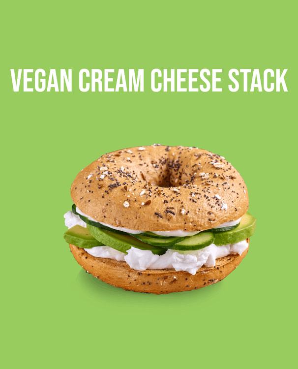 VEGAN CREAM CHEESE STACK